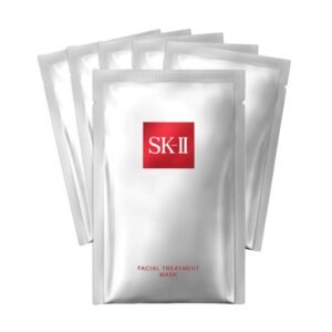 SK-II Mask Sheet - มาส์กหน้าเพื่อผิวกระจ่างใส ช่วยปรับสีผิว เนื้อผิว และความกระจ่างใสขึ้น - ทรีตเมนต์ต่อต้านวัยเพื่อเติมความชุ่มชื้นให้ผิวดูสุขภาพดี (6 ชิ้น)