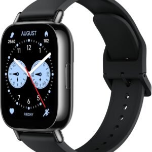 Xiaomi Redmi Watch 5 Lite Global หน้าจอ AMOLED ขนาด 1.9 นิ้ว (ประมาณ 5.0 ซม.) แบตเตอรี่ใช้งานสูงสุด 18 วัน GNSS ไมโครโฟนคู่ โหมดออกกำลังกายมากกว่า 150 โหมด กันน้ำได้ 5ATM เซ็นเซอร์วัดอัตราการเต้นของหัวใจ (สีดำ)
